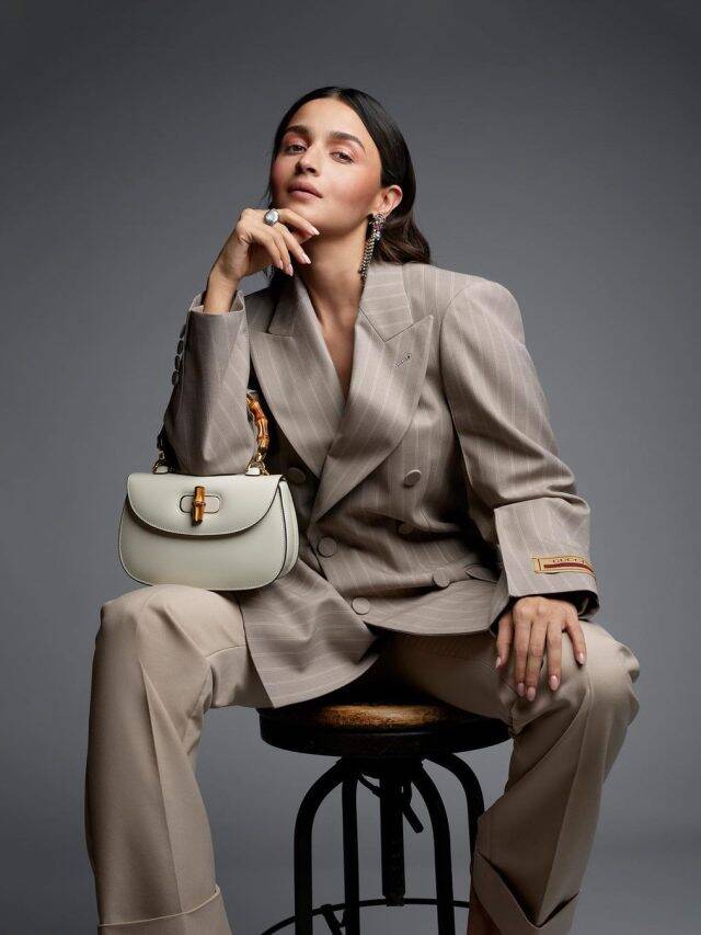 Alia Bhatt, the first global brand ambassador of Gucci from India