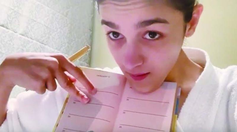 Alia Bhatt's memory book