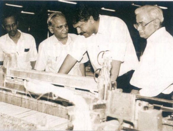 Ajay Piramal At Morarji Mills In 1980s