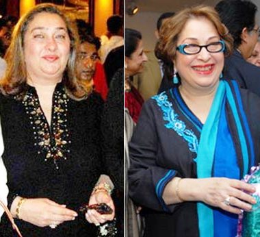 Krishna Kapoor's Daughter, Rima and Ritu