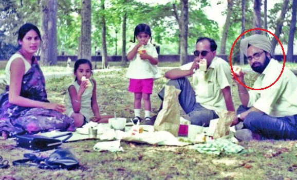 Dr Singh, With His Wife, Friend And Children in His Early Days