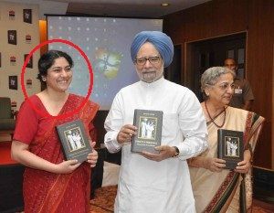 Manmohan Singh With His Daughter Daman Singh