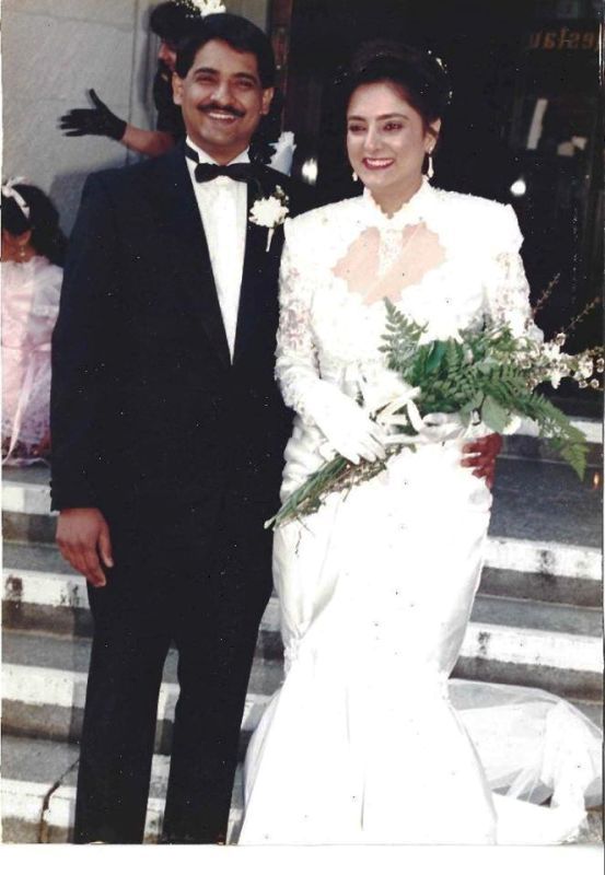 Floyd Cardoz's Wedding Picture