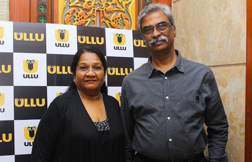 Pratima Kazmi with her husband, Kannan Arunachalam