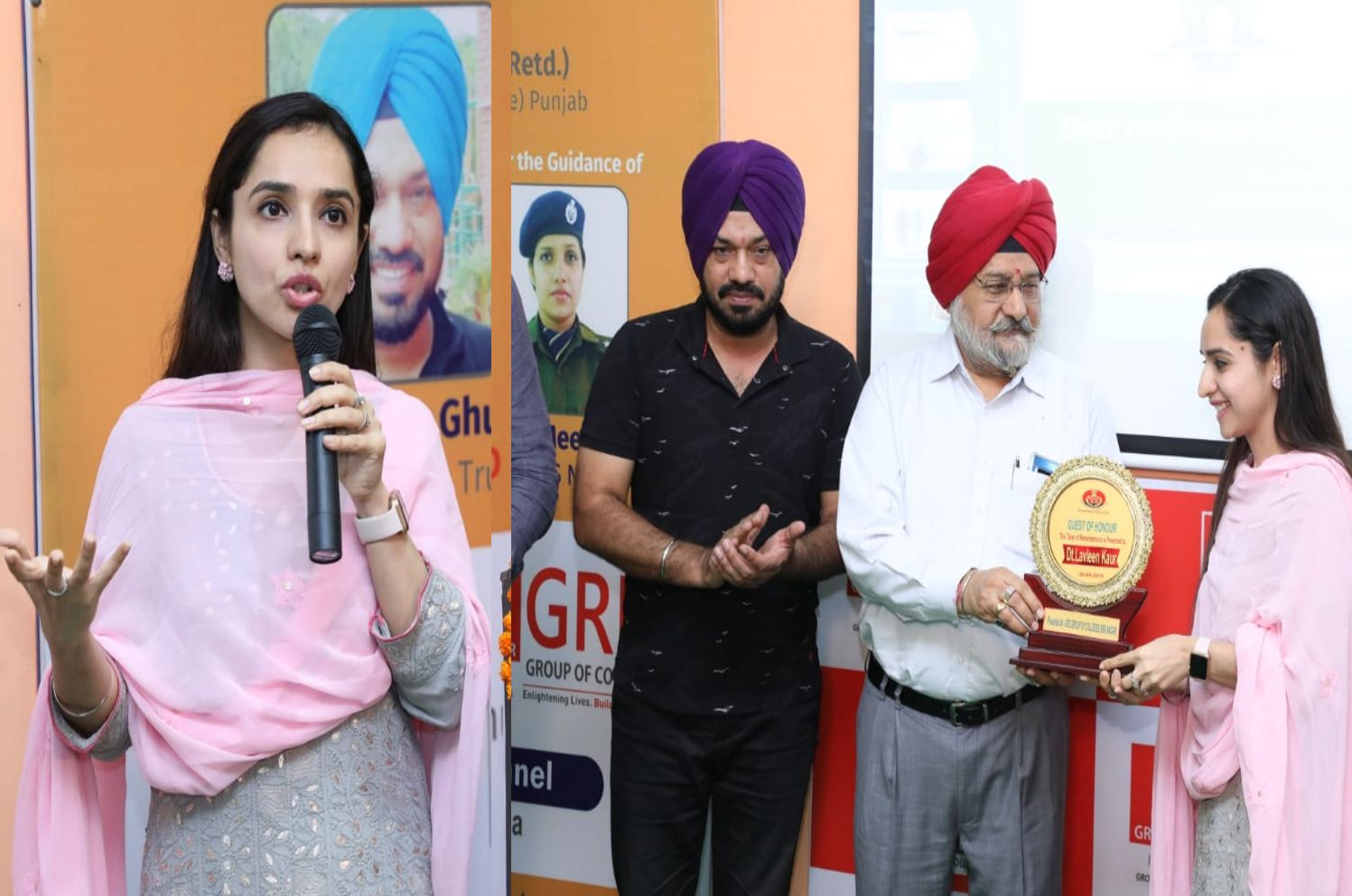 Lavleen Kaur Receiving in a Workshop