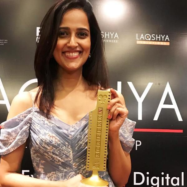 ScreenXX award to Rucha Inamdar