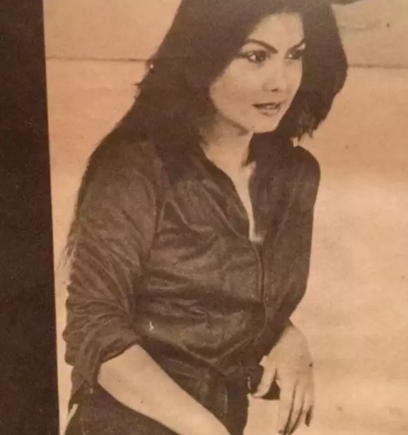 An old picture of Kiran Bhatt