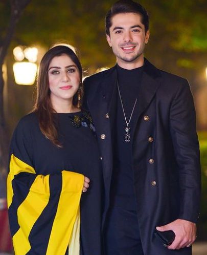 Junaid Niazi with his wife