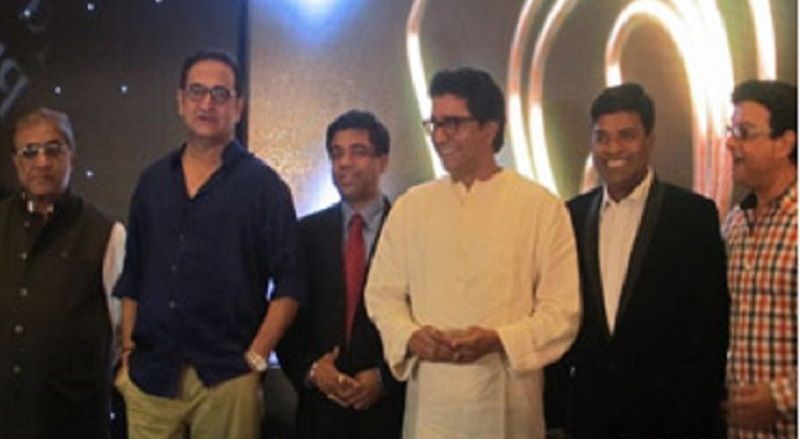 Celebrities at the inaugration of Bharat Jadhav Entertainment Pvt Ltd
