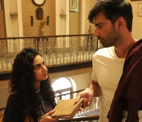 Elisha Mayor in a still from the web series Kaala (2023)