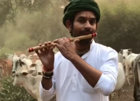 Tej Pratap Yadav disguised as Lord Krishna in 2018