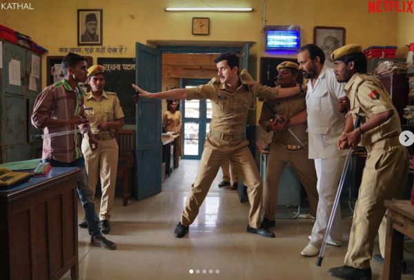 Anant Vijay Joshi in a still from the movie Kathal